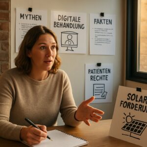 Klare Fragen, klare Antworten: Digitale Behandlung, Rechte im Alltag und Förderung für Sonnenstrom